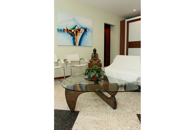 VISTA TOP para a Praia de Ipanema e Lagoa - Apartamento com