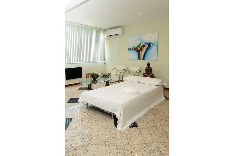 VISTA TOP para a Praia de Ipanema e Lagoa - Apartamento com