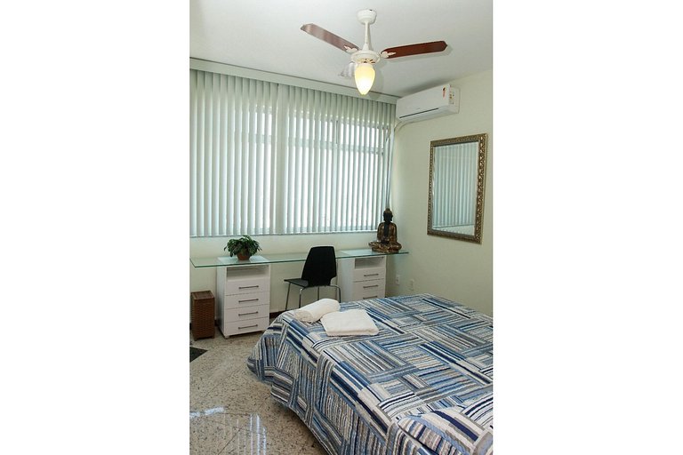 VISTA TOP para a Praia de Ipanema e Lagoa - Apartamento com