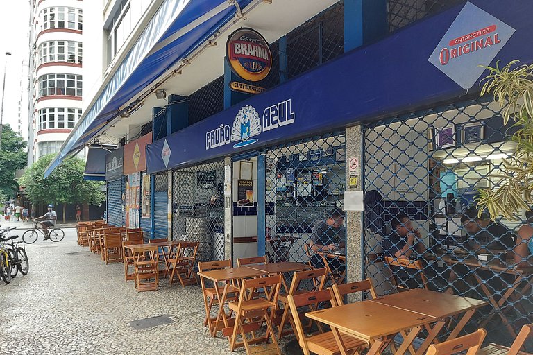 PERFEITO 2 Quartos a pé Praia de Copacabana, wifi, ar, lavan