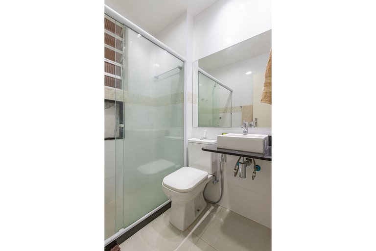 PERFEITO 2 Quartos a pé Praia de Copacabana, wifi, ar, lavan