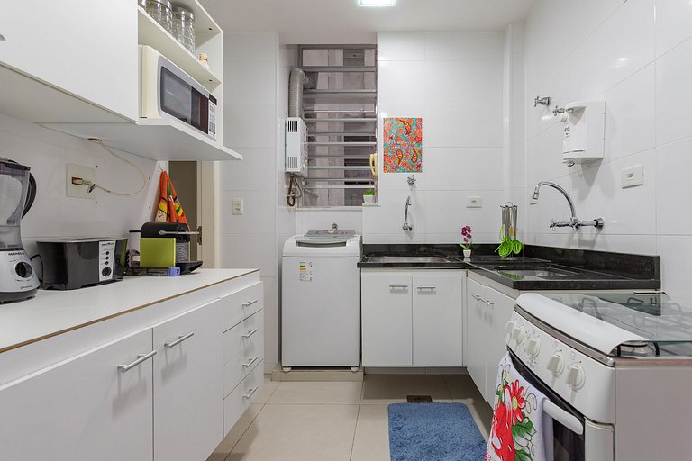 PERFEITO 2 Quartos a pé Praia de Copacabana, wifi, ar, lavan