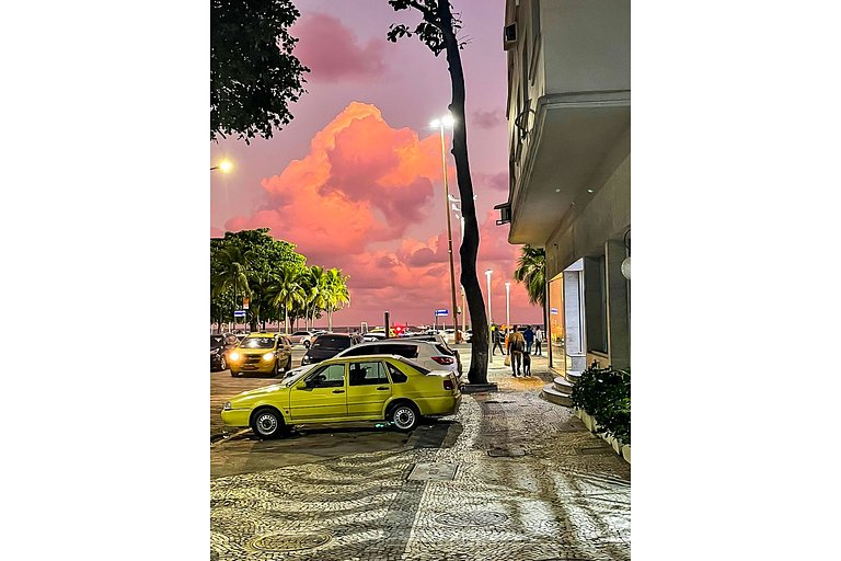 Chegou o Pé na Areia em Plena Praia de Copacabana, incrível