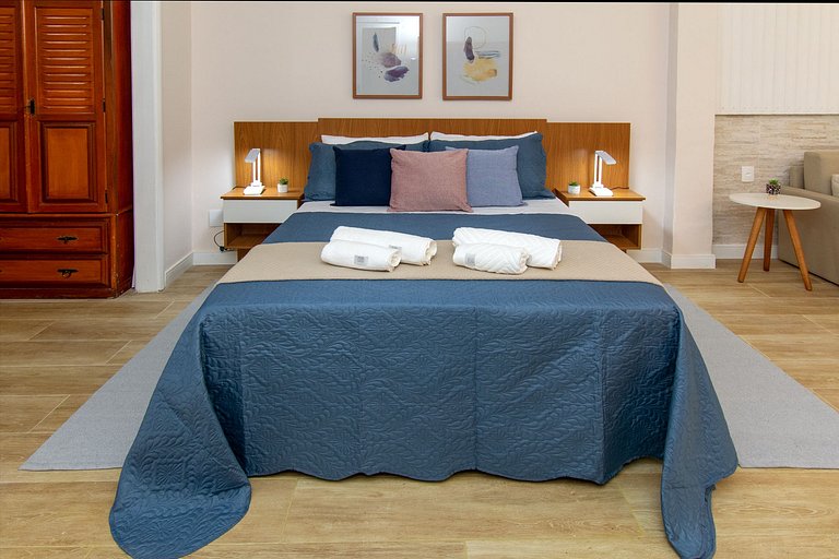 Maravilhoso Loft em Copacabana a 150 metros da Praia com um