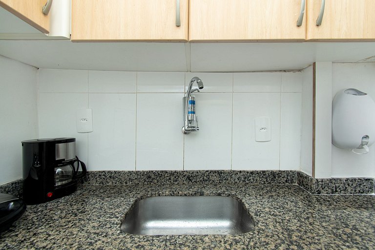 Maravilhoso Loft em Copacabana a 150 metros da Praia com um