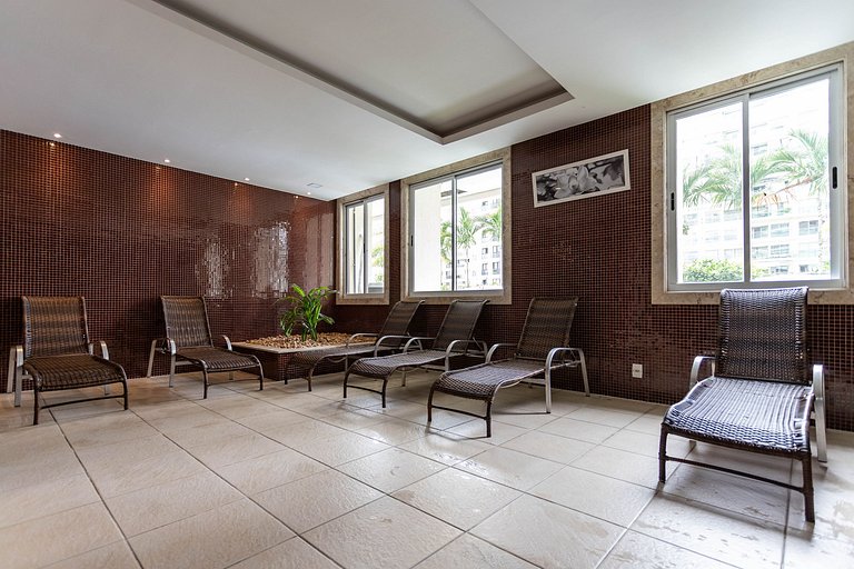 Relax com ar, wi fi, piscina no Condomínio Estrelas, ao lado