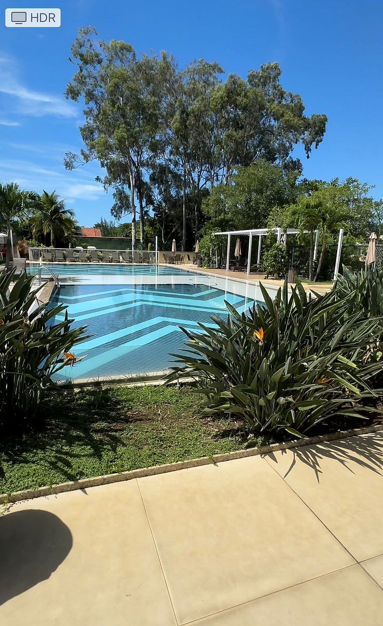 Magnífica vista, luxo, praia, shopping e piscina no coração