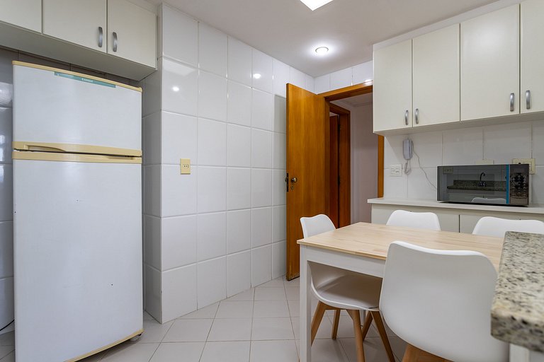 Magnífica vista, luxo, praia, shopping no coração da Barra