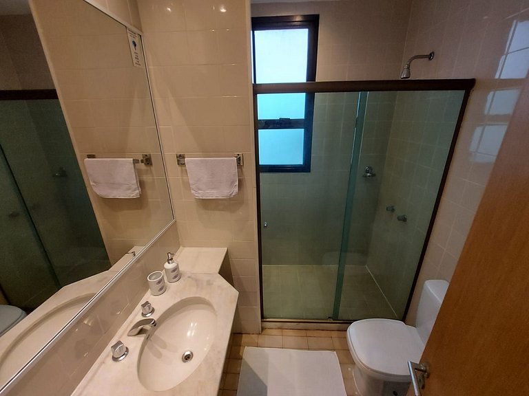 Studio com Mar, Piscina e Academia no coração de Copacabana