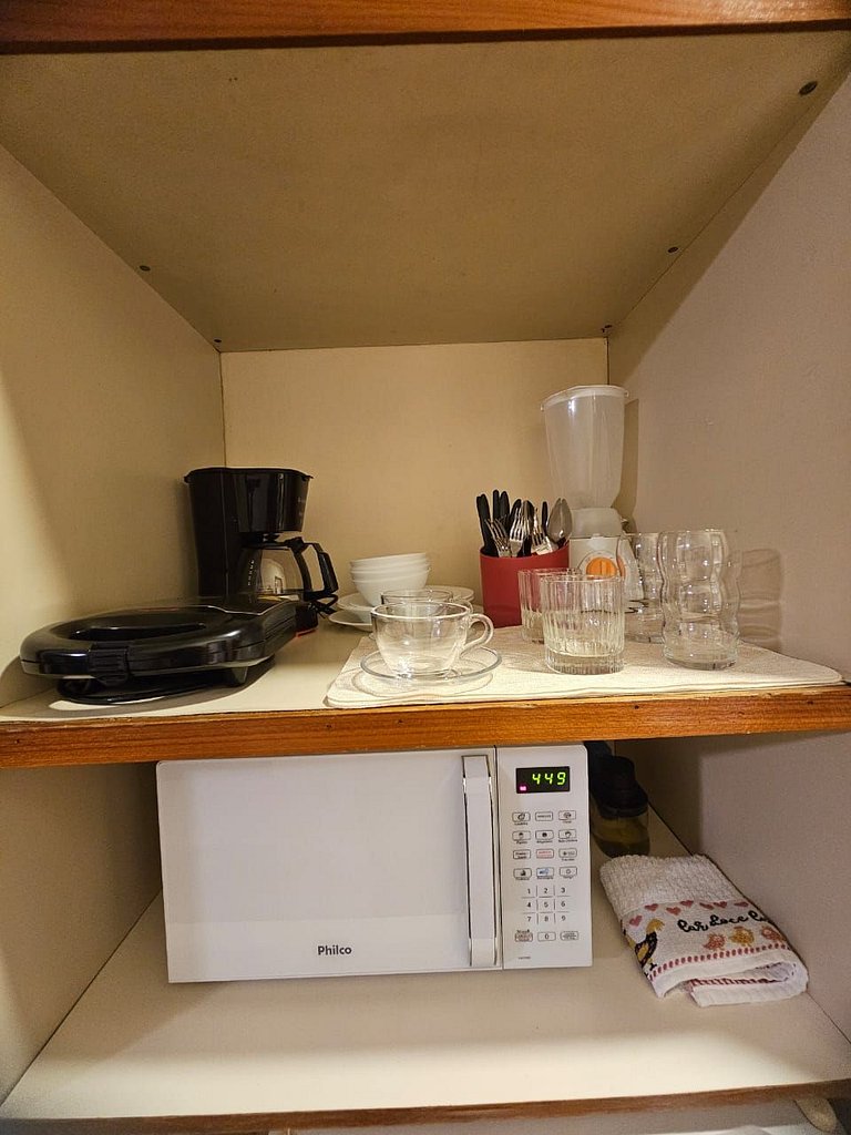 Studio a pé p o Mar, com Piscina em Copacabana