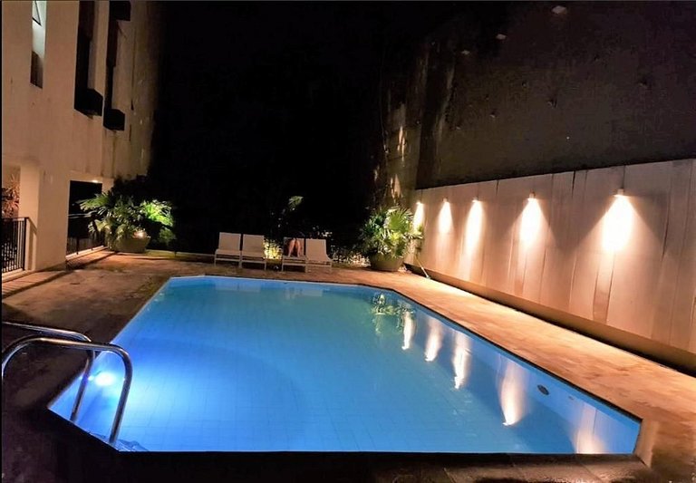Studio com Mar, Piscina e Academia no coração de Copacabana