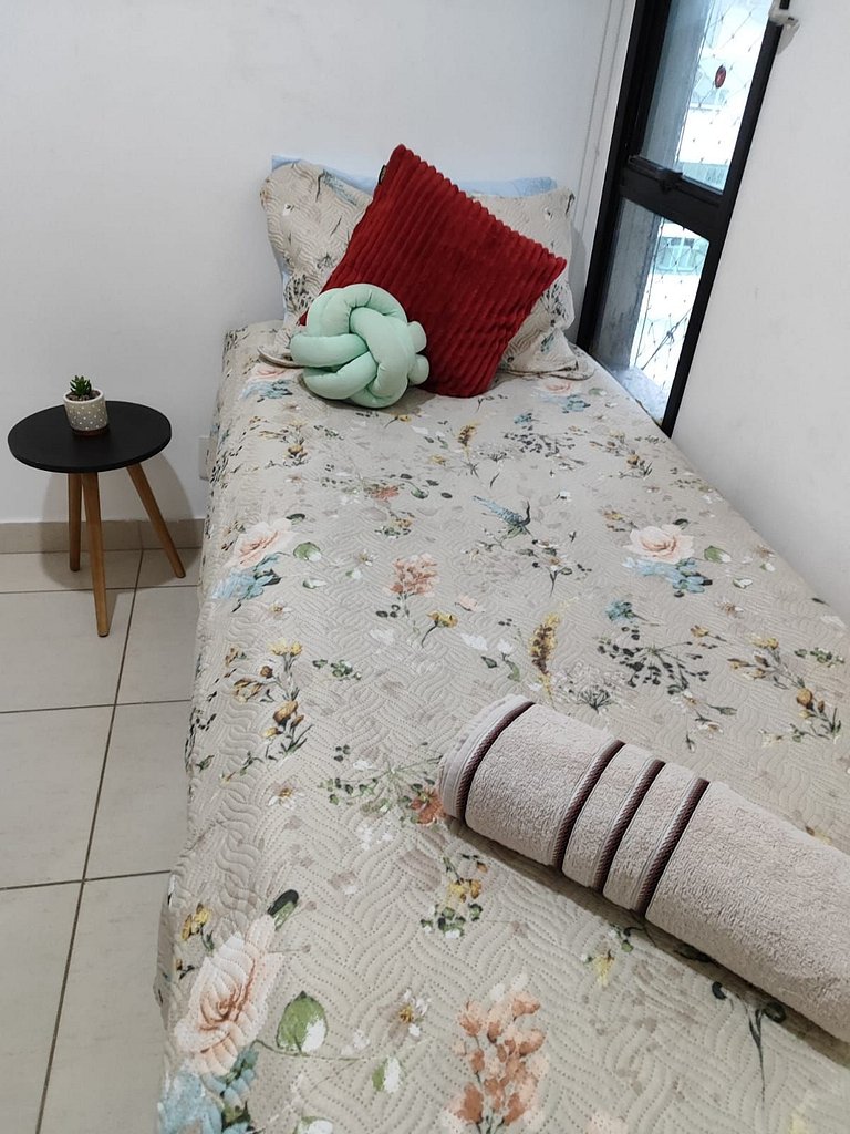 Em frente ao Parque Olímpico e Jeunesse, com Varanda Gourmet