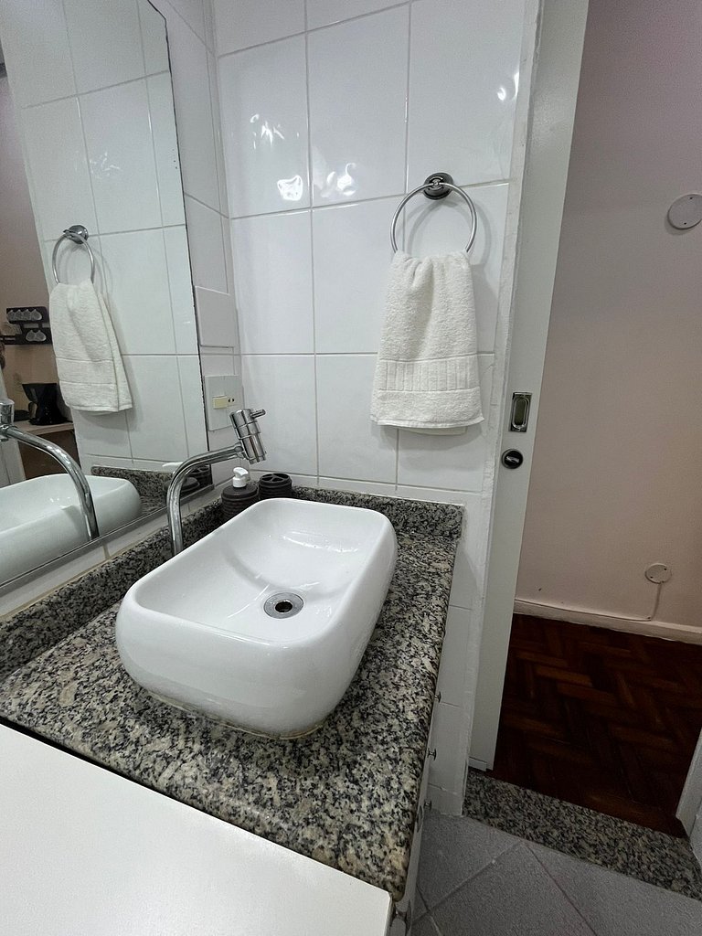 Caminhe p a Praia, loft entre Ipanema e Copacabana