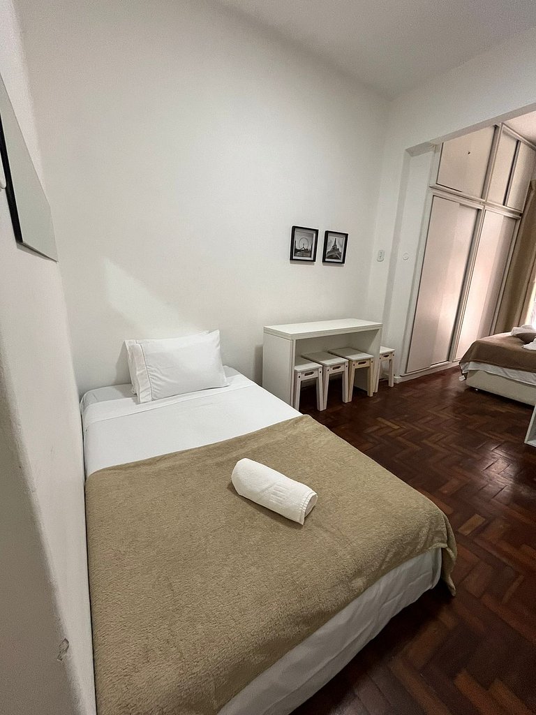 Caminhe p a Praia, loft entre Ipanema e Copacabana