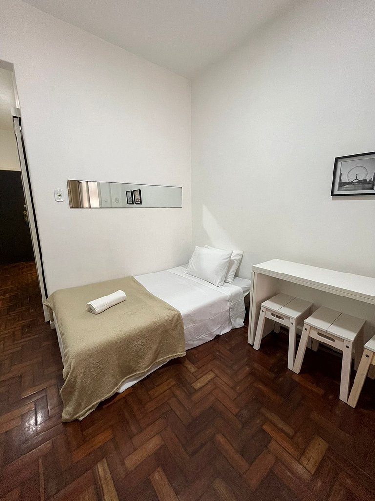 Caminhe p a Praia, loft entre Ipanema e Copacabana