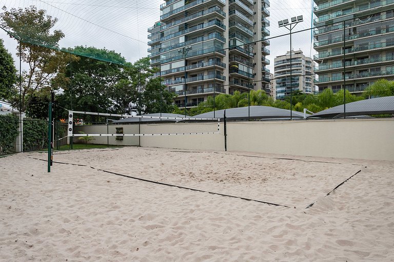 A pé para o Parque Olímpico e Farmasi Arena, 2 Quartos c ar,