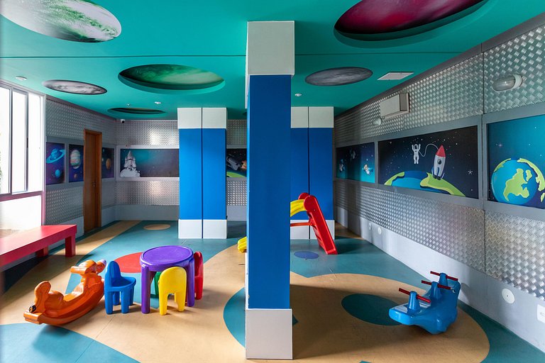 A pé para o Parque Olímpico e Farmasi Arena, 2 Quartos c ar,