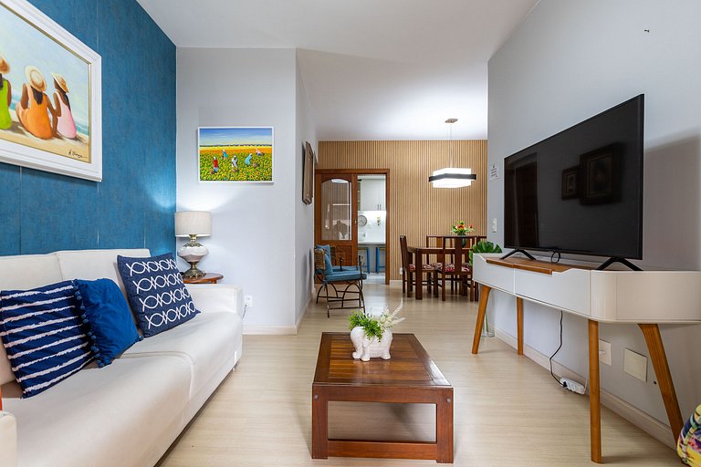 Aproveite o melhor da Barra da Tijuca. 2 quartos com piscina