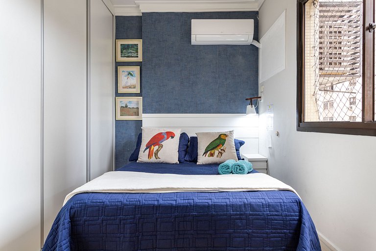 Aproveite o melhor da Barra da Tijuca. 2 quartos com piscina
