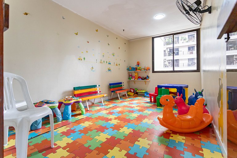 Aproveite o melhor da Barra da Tijuca. 2 quartos com piscina