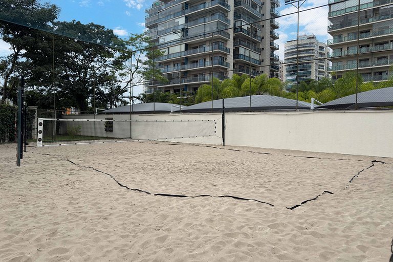 A pé o o Rock in Rio, 2 Quartos c ar, lazer completo e confo