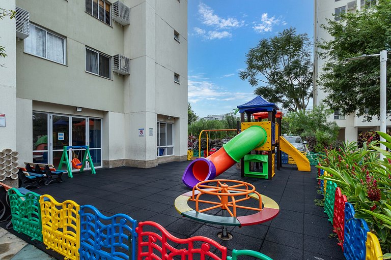 A pé para o Parque Olímpico e Farmasi Arena, 2 Quartos c ar,