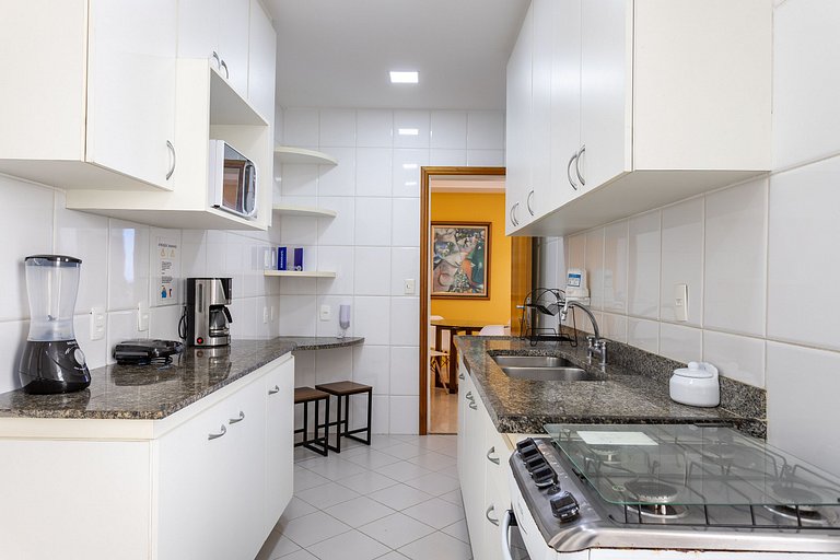 Vista mar de Copacabana 180º, 3 quartos, sofisticado, perfei