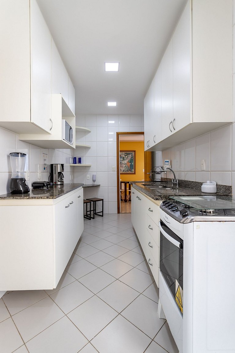 Vista mar de Copacabana 180º, 3 quartos, sofisticado, perfei