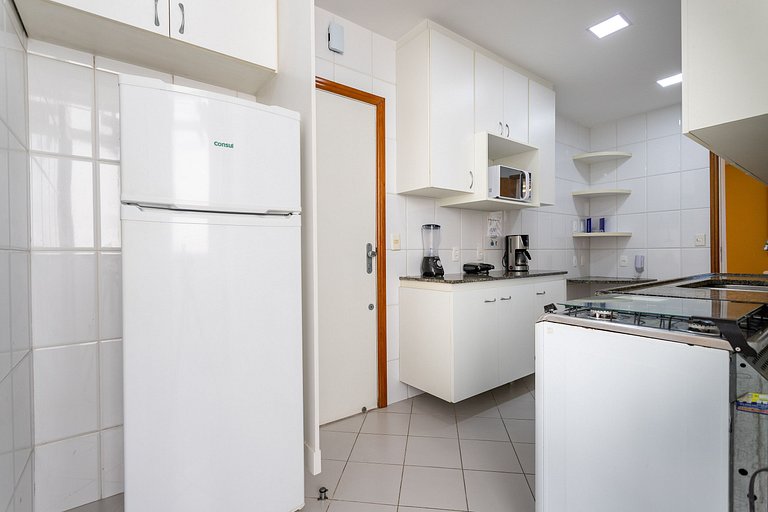 Vista mar de Copacabana 180º, 3 quartos, sofisticado, perfei