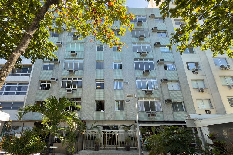 Vista mar de Copacabana 180º, 3 quartos, sofisticado, perfei