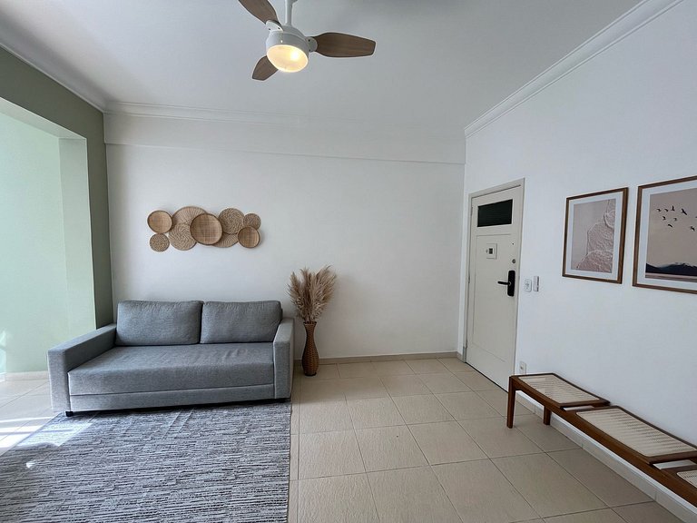 A pé para a Praia de Copacabana, 3 quartos, ar split, wi fi