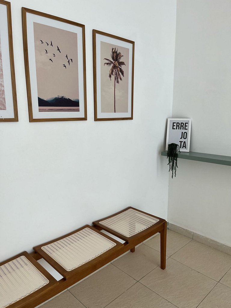 A pé para a Praia de Copacabana, 3 quartos, ar split, wi fi