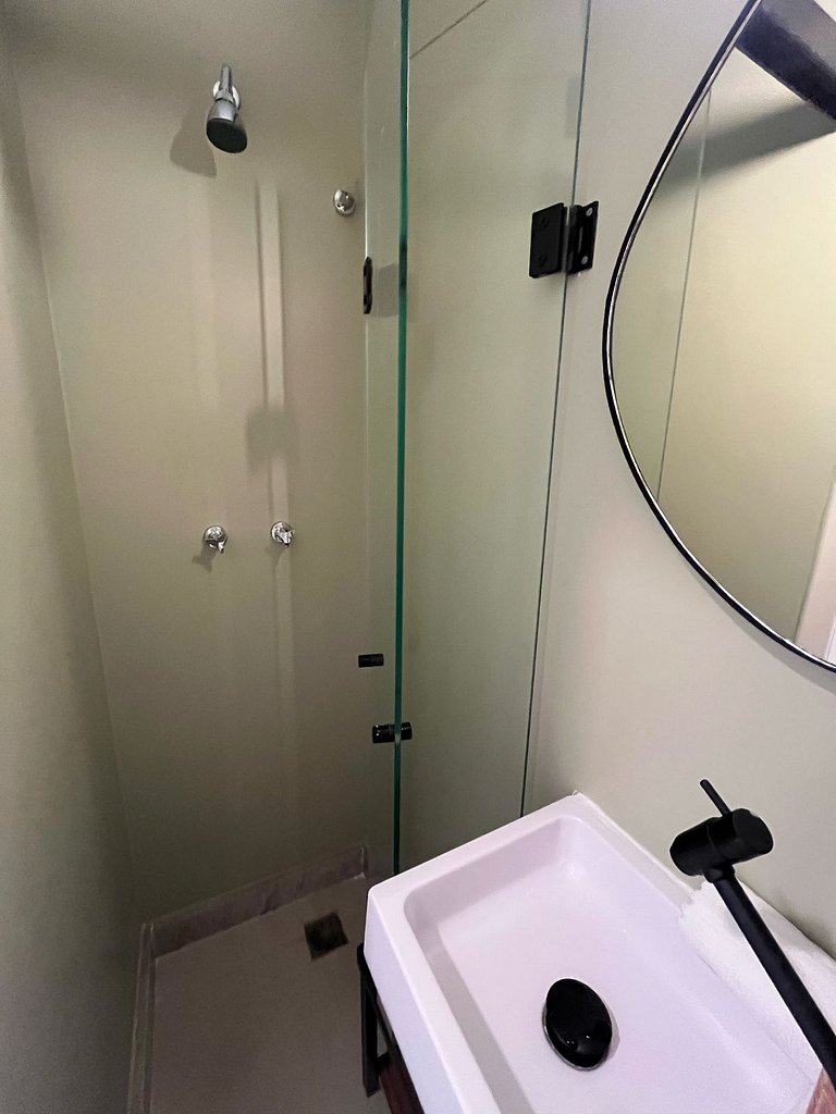 A pé para a Praia de Copacabana, 3 quartos, ar split, wi fi