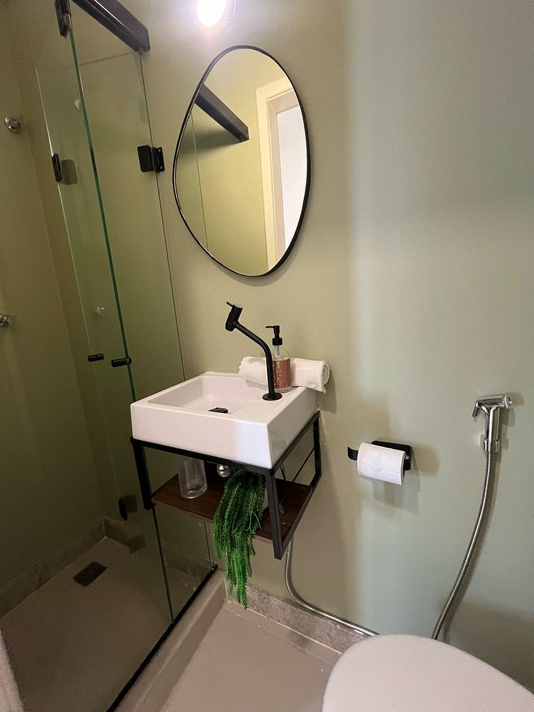A pé para a Praia de Copacabana, 3 quartos, ar split, wi fi