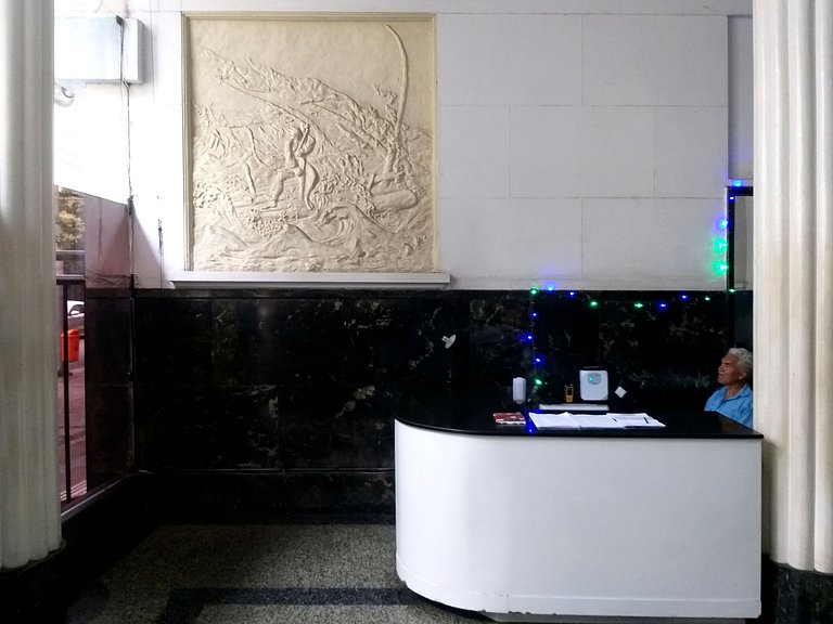 A pé para a Praia de Copacabana, 3 quartos, ar split, wi fi