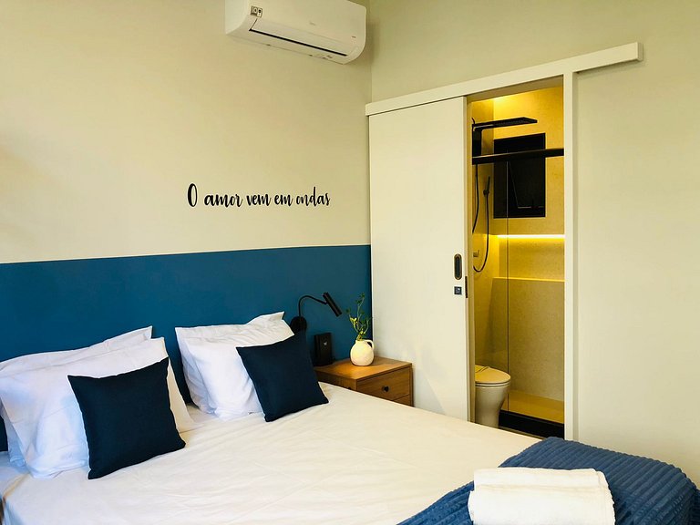 Todo planejado, a pé p Praia de Copacabana, 2 quartos lindos