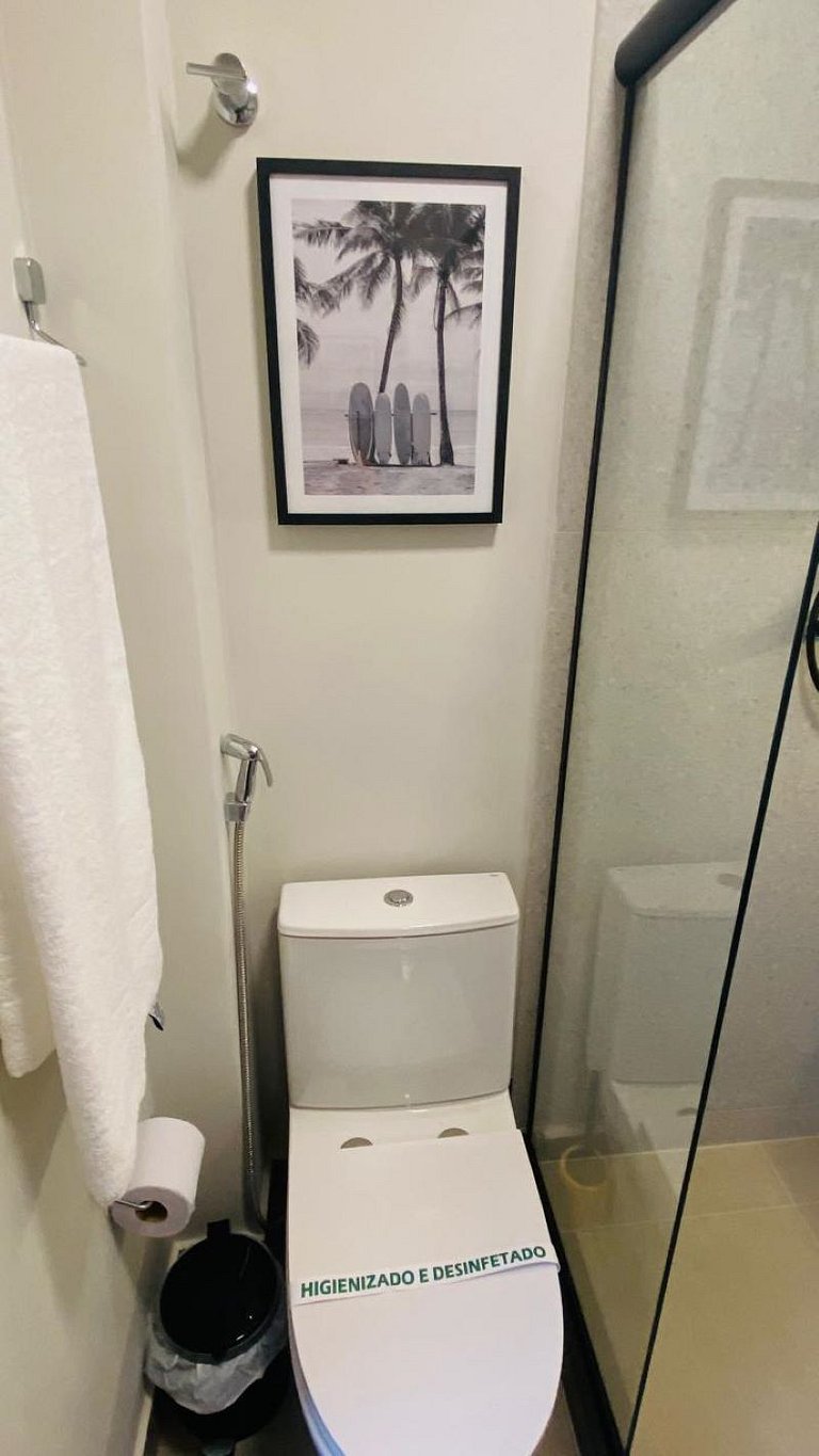 Todo planejado, a pé p Praia de Copacabana, 2 quartos lindos