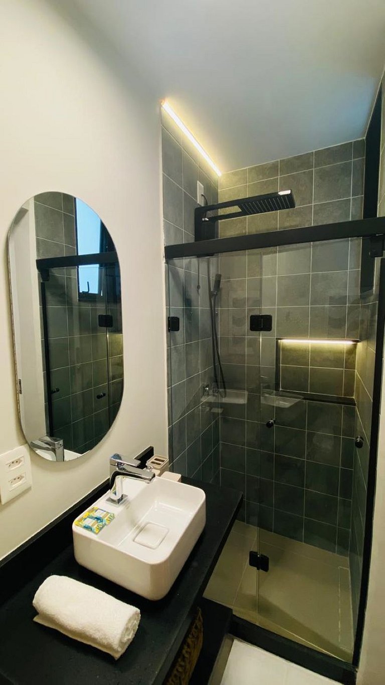 Todo planejado, a pé p Praia de Copacabana, 2 quartos lindos