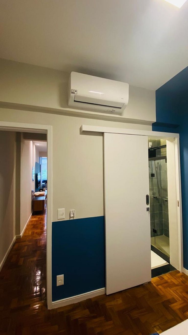 Todo planejado, a pé p Praia de Copacabana, 2 quartos lindos