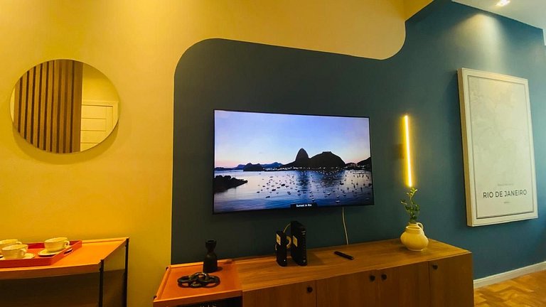 Todo planejado, a pé p Praia de Copacabana, 2 quartos lindos