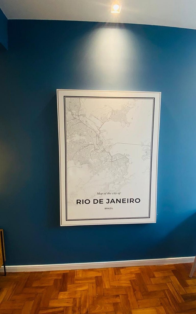 Todo planejado, a pé p Praia de Copacabana, 2 quartos lindos