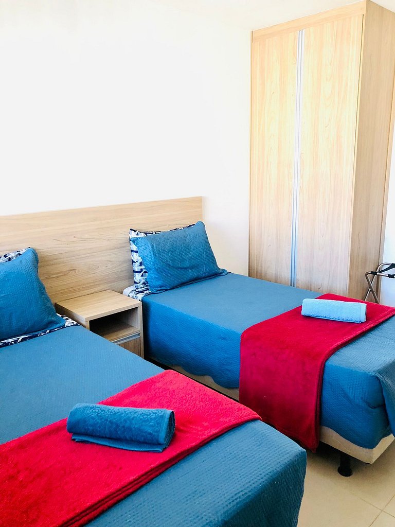 Pq Olímpico, Farmasi Arena, Shopping, tudo a pé.