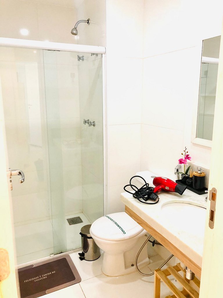 Pq Olímpico, Farmasi Arena, Shopping, tudo a pé.