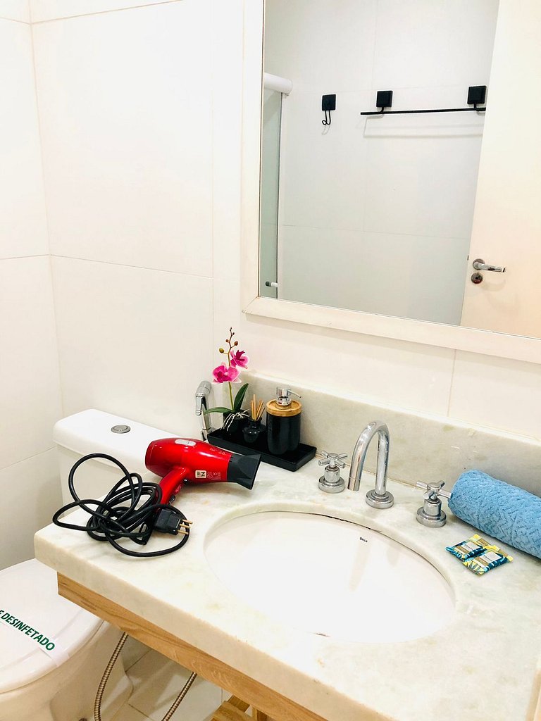 Pq Olímpico, Farmasi Arena, Shopping, tudo a pé.