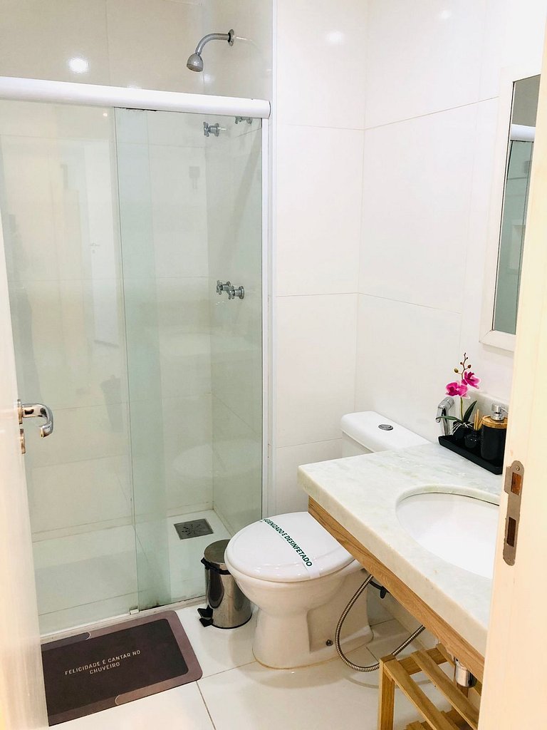 Pq Olímpico, Farmasi Arena, Shopping, tudo a pé.