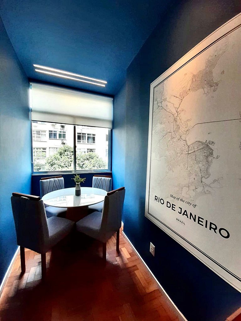 Decorado 2Qts, o Melhor de Copacabana, praia a pé.