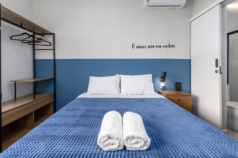 Todo planejado, a pé p Praia de Copacabana, 2 quartos lindos