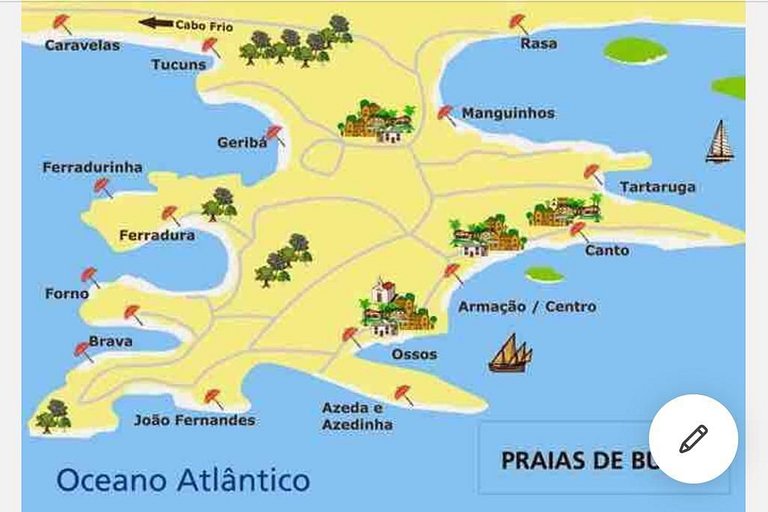 Caminhe para a Praia de Manguinhos - Casa DECORADA com wi fi