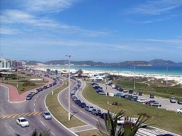 Ótimo apartamento na Praia do Forte - Cabo Frio c/ wi fi, TV